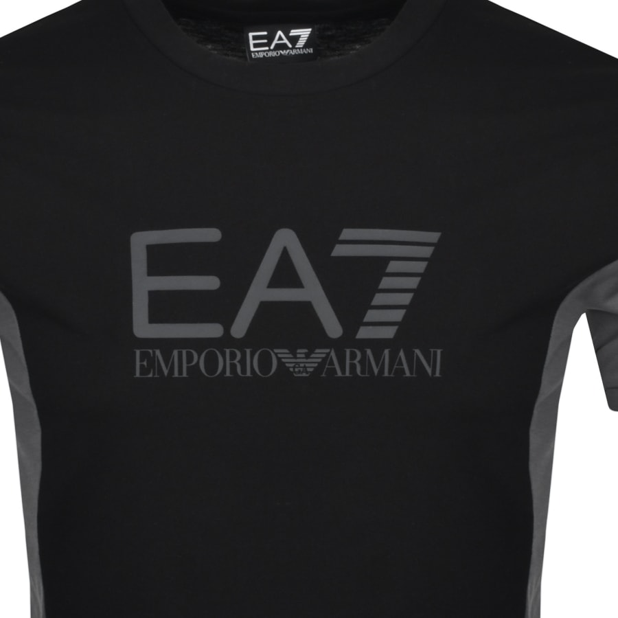 EA7 Emporio Armani Logo T Shirt Black | Mainline Menswear EA7 Emporio Armani Logo T Shirt Black | Mainline Menswear
